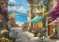 Produktbild: Schmidt Spiele 59624 Thomas Kinkade, Café an der italienischen Riviera, 1000 Teile Puzzle