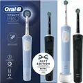 Produktbild: Oral-B Vitality Pro D103 Duo Black/Blue Elektrische Zahnbürste - Blau