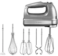 Produktbild: KitchenAid Handmixer 5KHM9212ECU CONTOUR SILVER, 85 W, 9 Stufen