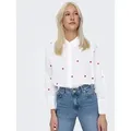 Produktbild: ONLY Hemdbluse ONLNEW LINA GRACE LS EMB SHIRT NOOS WVN weiß M (38)