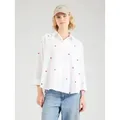 Produktbild: ONLY Funktionsbluse ONLNew Lina (1-tlg) Stickerei rot|weiß M (38)