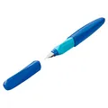 Produktbild: Pelikan Twist Patronenfüller dunkelblau/hellblau M (mittel), 1 St.