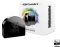 Produktbild: Fibaro RGBW Controller 2, Kabellos, Z-Wave, Schwarz, 868.4 MHz, 50 m, RF Wireless