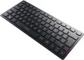 Produktbild: CHERRY KW 9200 MINI - Tastatur - kabellos - 2,4 GHz, Bluetooth 5,0 - QWERTZ - Deutsch - Tastenschalter: CHERRY SX - Schwarz (JK-9250DE-2)