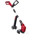 Produktbild: Einhell GE-ET 5027 Elektro Rasentrimmer (500 W, 11.000 1/min Umdrehungen, 270 mm Schnittkreis, Flowerguard, verstellbarer Motorkopf, Führungsräder)