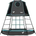Produktbild: Tp Toys Stahl Klettergerüst Explorer Inkl. Rutsche  Schwarz  208x318x201 Cm