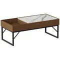Produktbild: Vicco Couchtisch, Walnuss, Holzwerkstoff, Rechteckig, 105x40x50 cm, Wohnzimmer, Wohnzimmertische, Couchtische