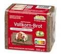Produktbild: Mestemacher Westfälisches Vollkornbrot ohne Kruste, vegan, Nutri-Score A, nur 4 Zutaten, ohne Konservierungsstoffe, auch als Toastbrot geeignet, 9 Scheiben, 500 g