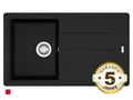 Produktbild: Franke Basis BFG 611-86 Black Matt - 114.0657.809 Granitspüle