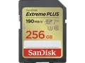 Produktbild: SANDISK Extreme® PLUS UHS-I, SDXC Speicherkarte, 256 GB, 190 MB/s