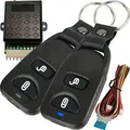 Produktbild: Retoo Universal Auto Zentralverriegelung mit 2 Funkfernbedienung 433 MHz, Universelles Türschloss Langstrecken, Keyless Entry System, Zentralverriegelung Fernbedienung Kit, Wireless, Schlüsselloses