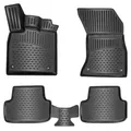 Produktbild: Design 3D Gummimatten Set für JEEP RENEGADE ab 2014 Fußmatte hoher 5cm Rand