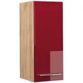 Produktbild: Vicco Hängeschrank Fame-Line Bordeaux Hochglanz/Goldkraft Eiche 30 cm