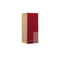 Produktbild: Vicco Hängeschrank Fame-Line, Bordeaux Hochglanz/Goldkraft Eiche, 30 cm (1-St)
