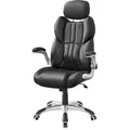 Produktbild: Bürostuhl   , schwarz , Maße (cm): B: 70 H: 119