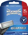Produktbild: Wilkinson Sword Quattro Rasierklingen für Herren Rasierer Pg.= 6 Stück