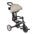 Produktbild: GLOBBER Explorer Trike Foldable 4in1 Beige – Dreirad, Laufrad und Kinderwagen in 10/8,5 Zoll – TPR-Sitz – höhenverstellbares Kinderfahrzeug