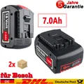 Produktbild: 2x18Volt 7000mAh für Bosch 18V Li-Ion Batterie BAT609 BAT610G BAT618 GBA GSR GSB
