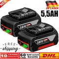 Produktbild: 2PACK Akku für Bosch 18V 5,0Ah neu Original GBA GSR GSB BAT618 BAT609 622 BAT610