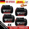 Produktbild: 4X Original Akku für Bosch Professional GBA GSR GSB BAT618 BAT609 BAT620 5.0Ah