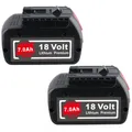 Produktbild: 2X 7,0Ah Akku für Bosch 18V Professional GBA GSR GSB BAT618 BAT609 BAT620 NEU DE
