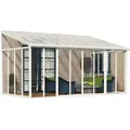 Produktbild: Palram - Canopia Aluminium Wintergarten Sanremo  Weiß  277x556x310 Cm