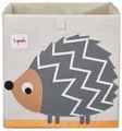 Produktbild: 3 Sprouts Aufbewahrungsbox für Spielzeug, Kuscheltiere und Co mit Tiermotiv 33 x33 x 33 cm