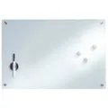 Produktbild: Zeller Glas-Magnettafel 60,0 x 40,0 cm weiß