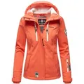Produktbild: Marikoo Damen Softshelljacke – Kleine Zicke, warm mit Kapuze & Fleecefutter