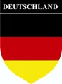 Produktbild: Hermann Schütz Aufkleber Aufkleber Wappen Deutschland 85 x 65 mm