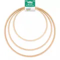 Produktbild: GRÜNDL DIY BAMBUSRINGE BAMBUS RINGE BAMBUSRING RING 3 STÜCK NEU