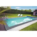 Produktbild: Pool-Set Kwad Pool Plus Gran Canaria 50002, Blau, Kunststoff, 300x150x600 cm, Freizeit, Pools und Wasserspaß, Pools, Einbaupools