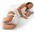 Produktbild: Ergonomisches MemorySchaum Bein und Kniekissen, Schmetterlingsform, Atmungsa...