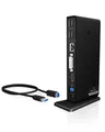 Produktbild: ICY BOX IB-DK2241AC, 11 in 1 USB 3.2 Gen 1 Notebook Dockingstation, USB 3.2 Gen 1 auf: 2x USB 3.2 Ge