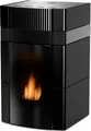 Produktbild: Woody 24 kW – Wasserführender Pelletofen  | Schwarze Keramik