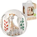 Produktbild: Sophie la Girafe – Sensorischer Beißball – Ab 3 Monaten – 100% Naturkautschuk | Sterne, Dreiecke, Stäbe in Relief | BPA-frei | Leicht zu Greifen | Zahnfleischlinderung | Geschenk Baby