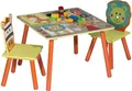Produktbild: Woltu Sitzgruppe, (3-tlg), Waldtiere Tisch&Stuhlsets Kindertisch mit 2 Stühle