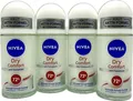 Produktbild: 4x Nivea Dry comfort  - 72h Schutz Deo Roll-On  4x 50ml Deoroller