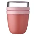 Produktbild: Mepal Lunchbox Ellipse 2tlg. Kunststoff Mauve S (Small)