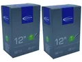 Produktbild: 2x Schwalbe Fahrradschlauch 12 Zoll Autoventil Gebogen AV1 47/62-203