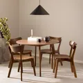 Produktbild: Esstisch Walnuss Rund - 105x105x76cm - Levi