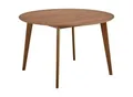 Produktbild: Mid.you Esstisch, Walnuss, Holz, Holzwerkstoff, Nussbaum, Kautschukholz, furniert, rund, eckig, C-Form, 105x76x105 cm, Esszimmer, Tische, Esstische, Esstische rund