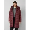 Produktbild: s.Oliver Wintermantel Outdoor-Mantel Steppmantel mit Stehkragen und Kapuze rot L (40)