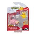 Produktbild: Pokémon PKW3056 Battle Figure Set-Lichtel, Pikachu, Flegmon