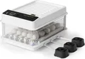 Produktbild: Fudajo Vollautomatischer Flächenbrüter für 36 Eier, Inkubator 45 W mit Wendesystem, Brutautomat mit Temperatursteuerung und Feuchtigskeitsregulierung, Brutkasten zum Eier ausbrüten