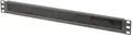 Produktbild: Digitus DN-97661 19 Zoll Netzwerkschrank-Bürstenleiste 1 HE Schwarz, Schwarz (RAL 9005)