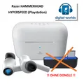 Produktbild: Razer Hammerhead Hyperspeed - PlayStation - weiss +++ OHNE DONGLE / WIE NEU +++