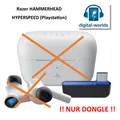 Produktbild: Razer Hammerhead Hyperspeed - PlayStation weiss +++ NUR DONGLE / NEUWERTIG +++
