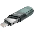 Produktbild: SANDISK iXpand Flash Drive Flip (64 GB, Micro USB-B, USB-A) (SDIX90N-064G-GN6NN)