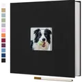 Produktbild: Selbstklebendes Leinen Fotoalbum 28x27cm mit 40 Seiten – Das  Geschenk